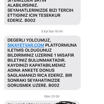 Hediye Bilet Vaadi Hüsranla Sonuçlandı
