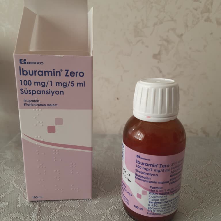 İburamin Zero Kullanımı Sonrası Cilt Reaksiyonu