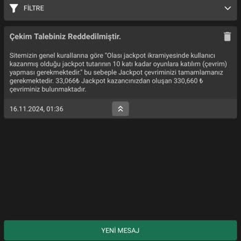 Kazandığım Parayı Çekemiyorum, Sürekli Oyalıyorlar