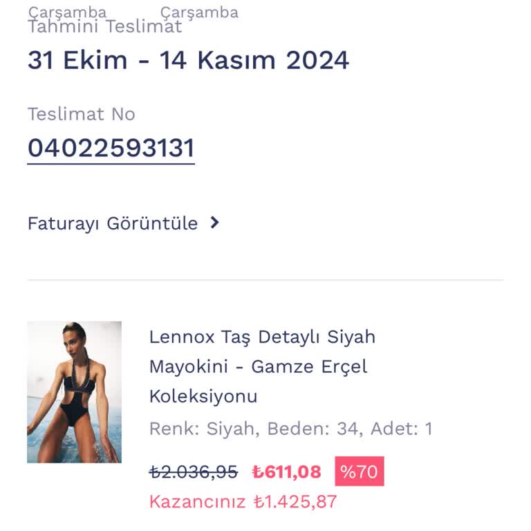 Online Siparişin Teslim Edilmemesi