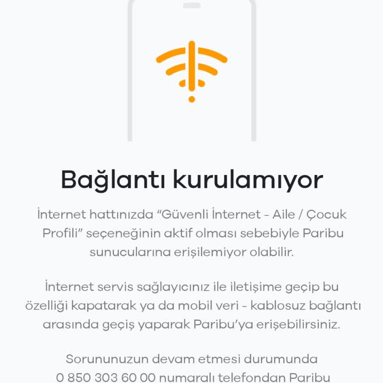 Paribu Uygulamasında Sürekli Erişim Sorunu Yaşıyorum