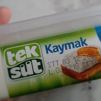 Buzdolabında Bozulmuş Teksüt Kaymağı Şoku