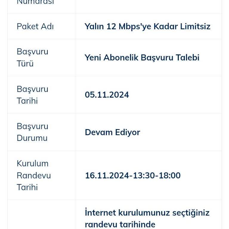 İnternet Başvurumun Gecikmesi Ve İlerleme Eksikliği