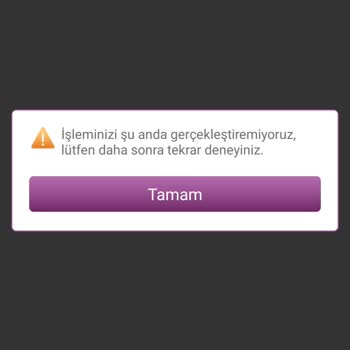EFT İşleminde Teknik Sorun Ve Acil Destek İhtiyacı