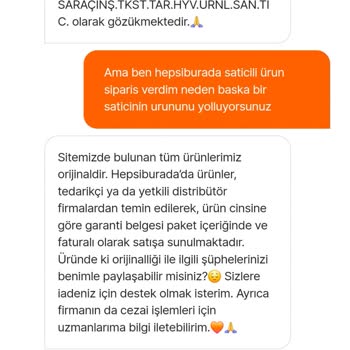 Hepsiburada Üzerinden Yanlış Ve Eksik Ürün Gönderimi
