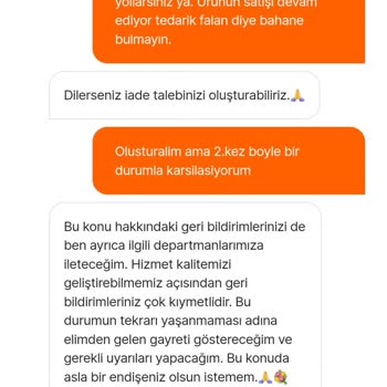 Hepsiburada Üzerinden Yanlış Ve Eksik Ürün Gönderimi