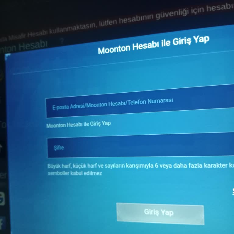 Mobile Legends Hesap Erişim Sorunu