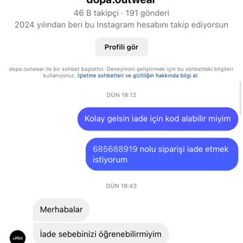 Yanlış Beden, İade Sorunu Ve İletişim Eksikliği