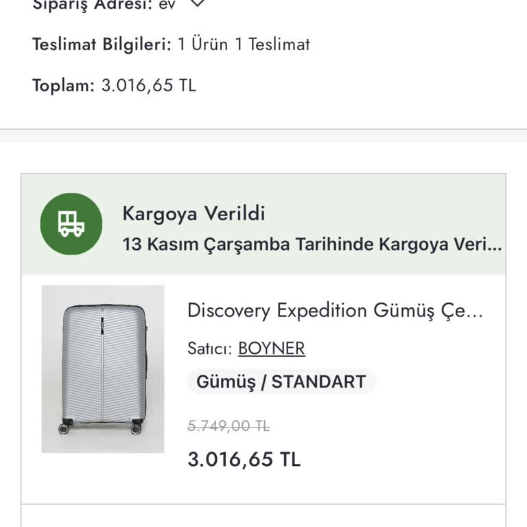 Teslimat Karmaşası: Valizim Nerede?