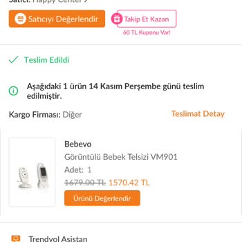 Kargo Teslimatı Hakkında Yanıltıcı Bilgilendirme