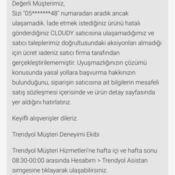 Yanlış İade Kodu Nedeniyle Kayıp Ürün Sorunu