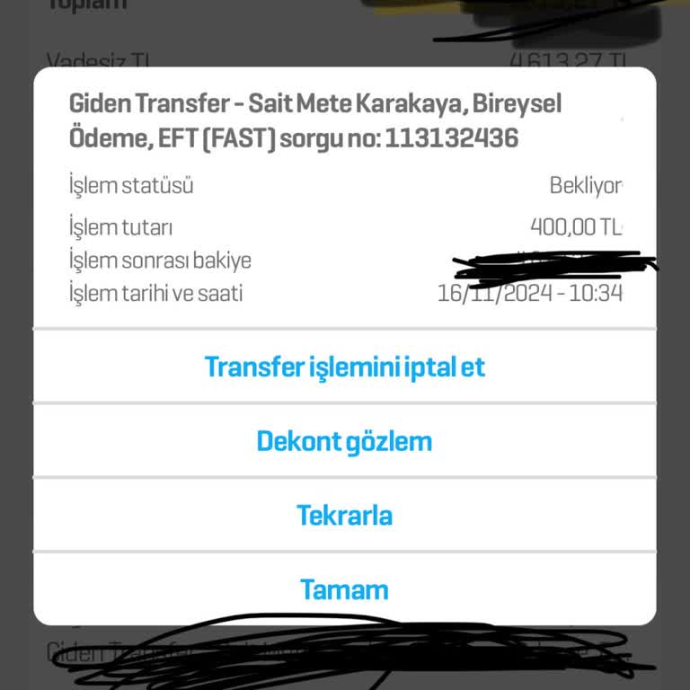 Enpara'da Para Transferi Sorunu Ve Ulaşılamayan Müşteri Hizmetleri