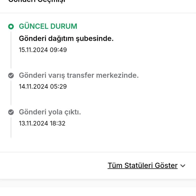 Kayıp Kargo Ve İletişim Sorunu