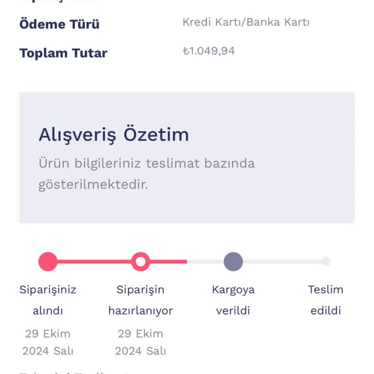Penti'den Sipariş İlerlemesi Ve Müşteri Hizmetleri Sorunu