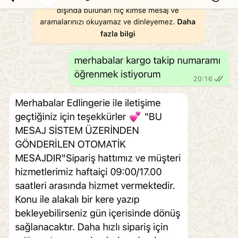 Kargo Takip Numarası Sorunu Ve İletişim Eksikliği