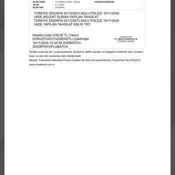 İzinsiz Yenilenen Konut Sigortası Ve Haksız Kesinti