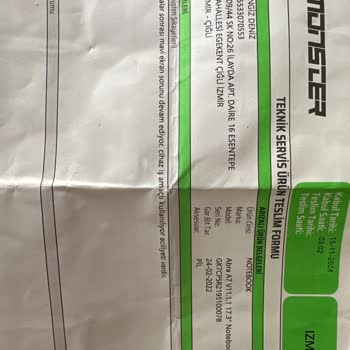 Monster Teknik Servis: Uzayan Süreç Ve Veri Kaybı Mağduriyeti