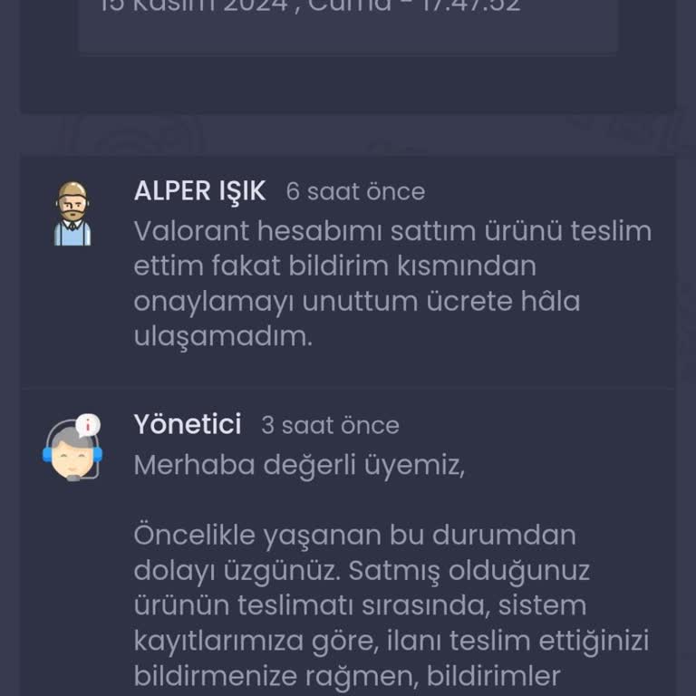Destek Ekibinin Yetersizliği Ve Para İadesi Sorunu
