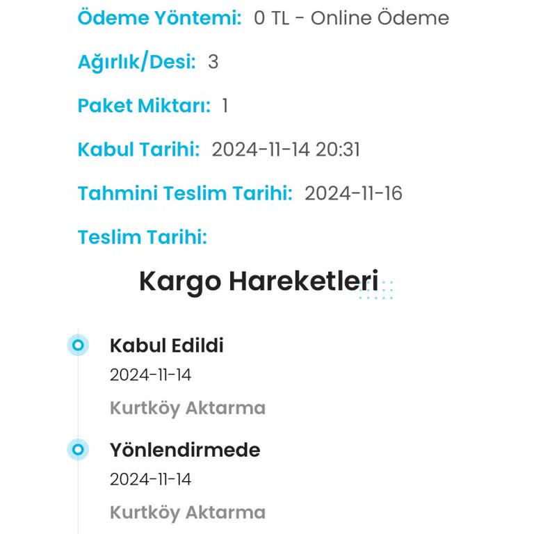 Kargoist Kargo Şirketinin İletişim Sorunu Ve Gecikmesi