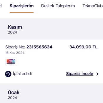 Teknosa'da Yanlış Teslimat Ve İlgisizlik