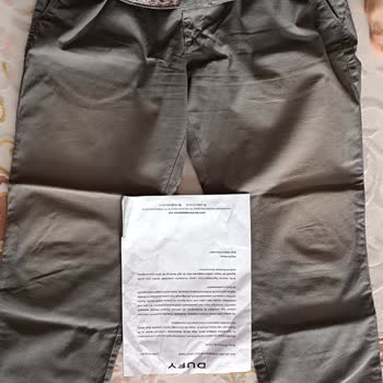 Dufy Mağazasından Alınan Pantolonun Solma Sorunu Ve İade Süreci