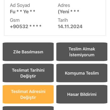 Kargo Firmasının İade Kararı Ve Ulaşım Sorunu
