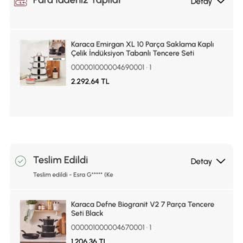 Eksik Teslimat Ve İletişim Sorunları