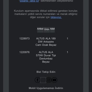 Yanlış Teslimat Ve İptal Sorunu