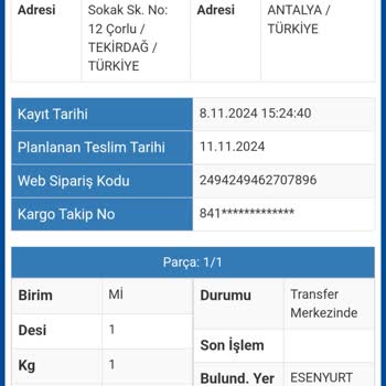 Esenyurt Aktarma Merkezinde Bekleyen Kargo Sorunu