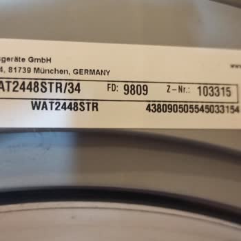 Bosch Çamaşır Makinesi Paslanma Sorunu