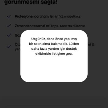 Photoroom Pro Satın Alım Sorunu: Ödeme Yapıldı, Hizmet Alınamıyor