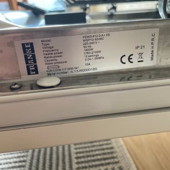 Franke Bulaşık Makinesi Sepetlerinde Pas Sorunu