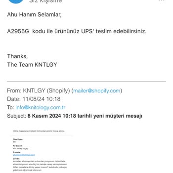 İade Sürecinde İletişim Sorunu