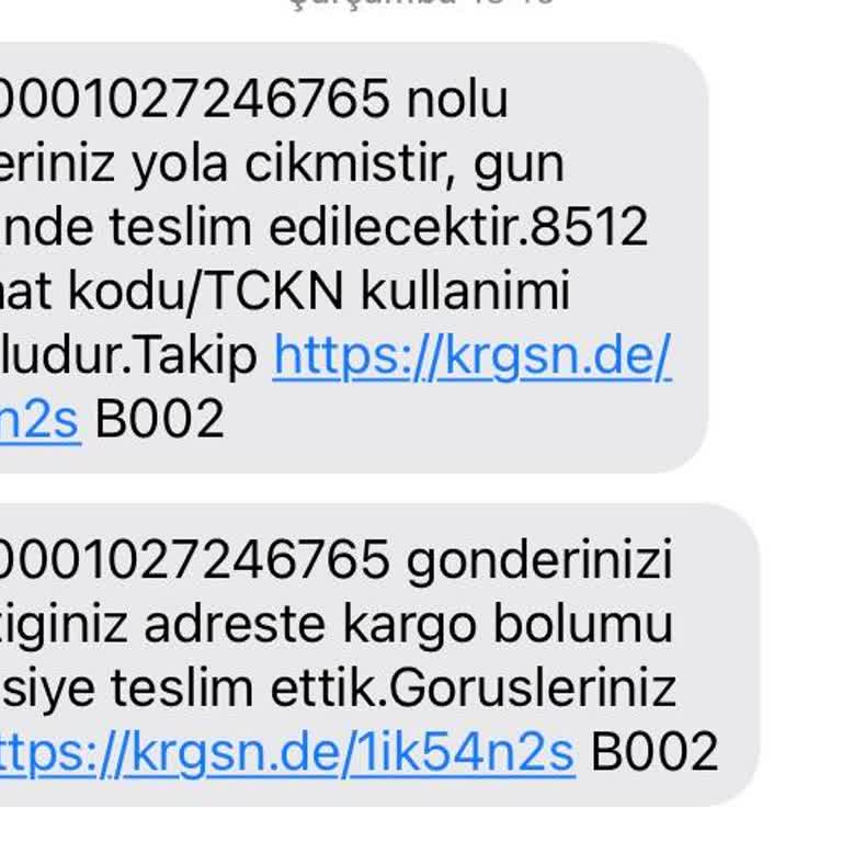Yanlış Teslimat Bildirimi Ve Kayıp Kargo Sorunu