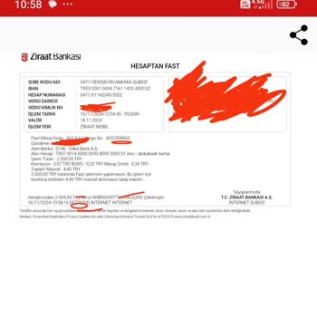 Yanlış Hesap Sorunu Ve Müşteri Hizmetleri İlgisizliği