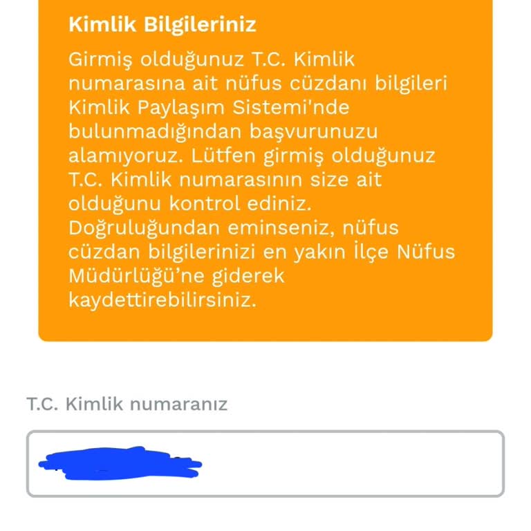 Enpara Başvurum Kimlik Bilgisi Hatası Nedeniyle İptal Edildi