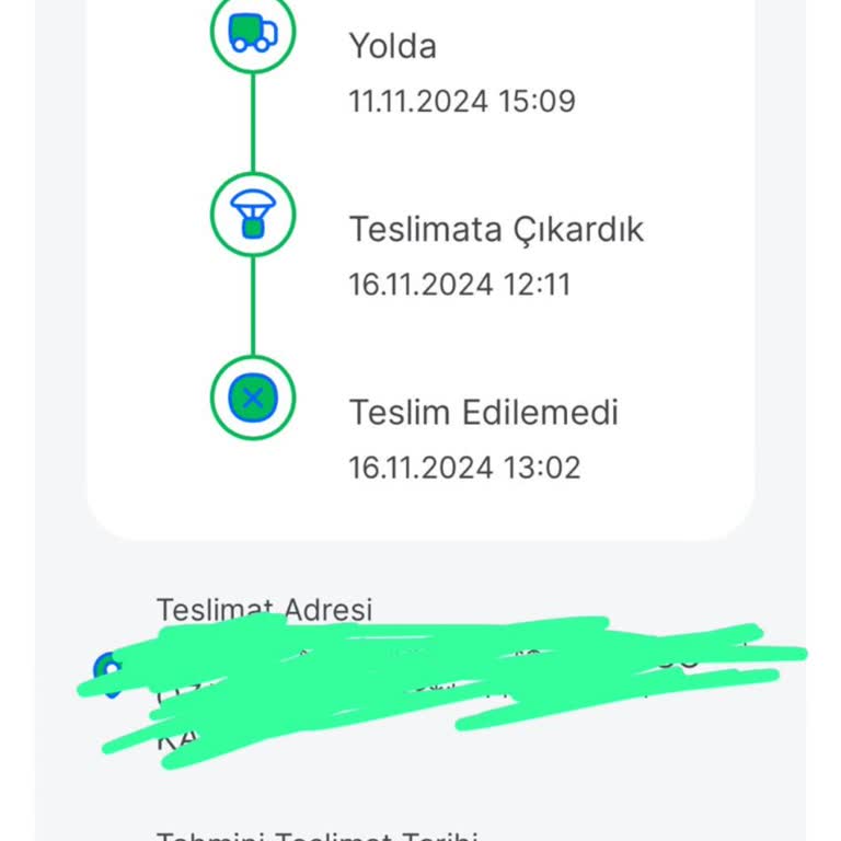Zara'nın Kargo İşleminde Yaşanan Sorunlar