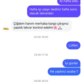 Yanlış Ürün Ve İletişimsizlik Sorunu