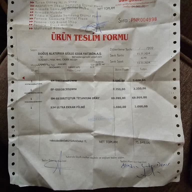 Yanlış Bilgilendirme Ve İade Sorunu: Samsung Alışverişinde Yaşadıklarım