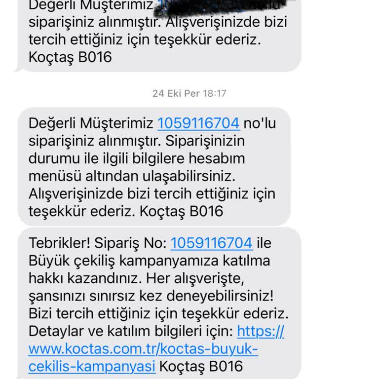Koçtaş'tan İlgisiz Hizmet Ve İade Sorunu