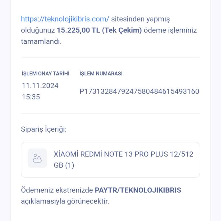 Sipariş İptali Yapılmıyor Ve Telefon Gönderilmiyor