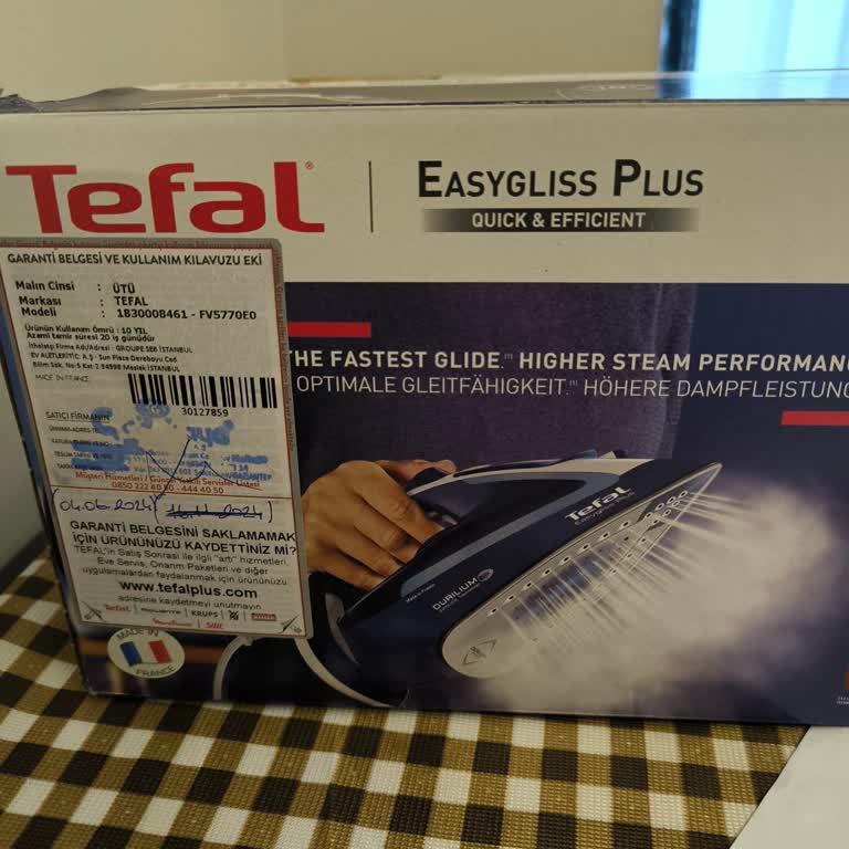 Tefal Ütü Arızası Ve Garanti Sorunu