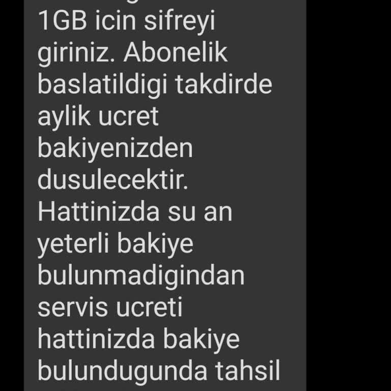 İzinsiz Paket Ücreti Ve Zayıf İnternet Çekim Gücü