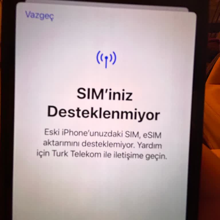 Türk Telekom Esım Aktarım Sorunu