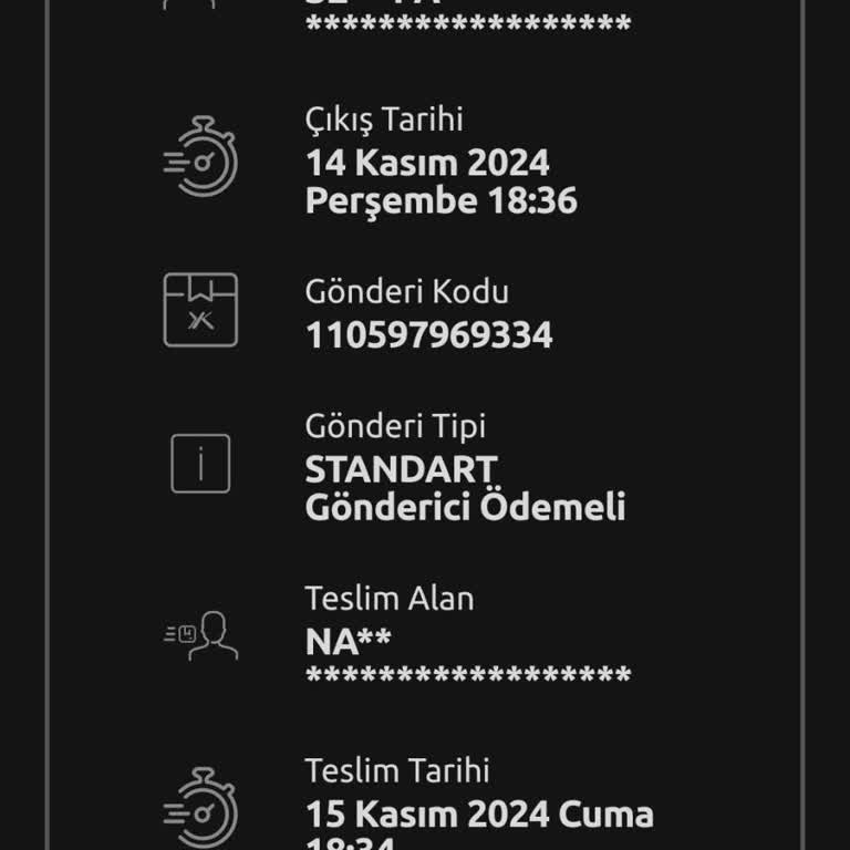 Kargom Teslim Edilmedi, Bilgilendirme Yok