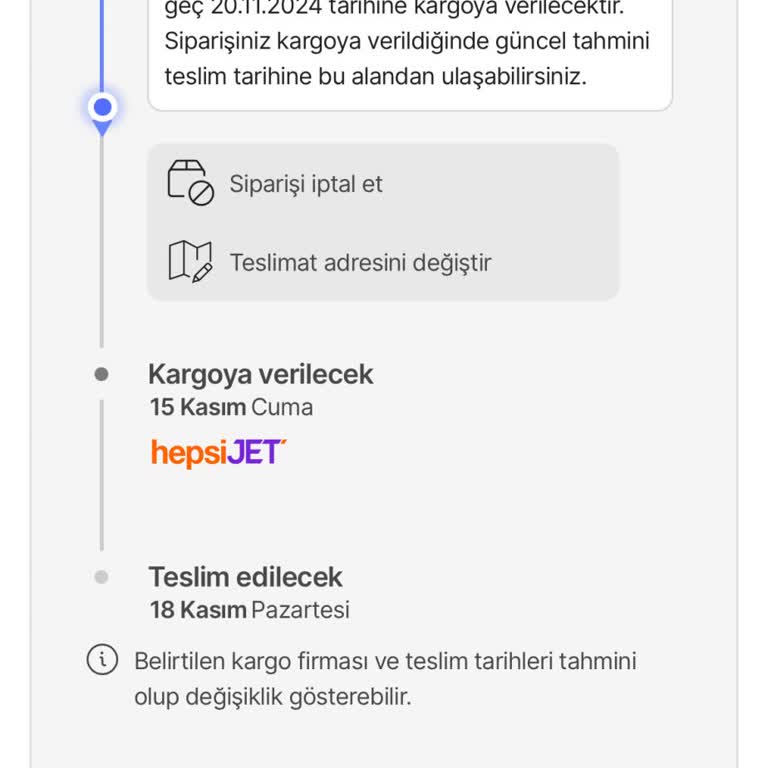 Hepsiburada Siparişim Neden Hâlâ Kargoya Verilmedi?