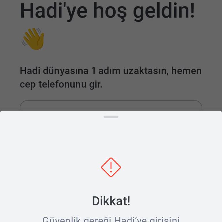 Operatör Değişikliği Sonrası Bloke Olan Hadi Kart Hesabı