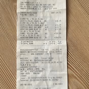 Şok Market'te İletişim Kopukluğu Ve Yanlış Ürün İadesi Sorunu