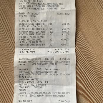 Şok Market'te İletişim Kopukluğu Ve Yanlış Ürün İadesi Sorunu
