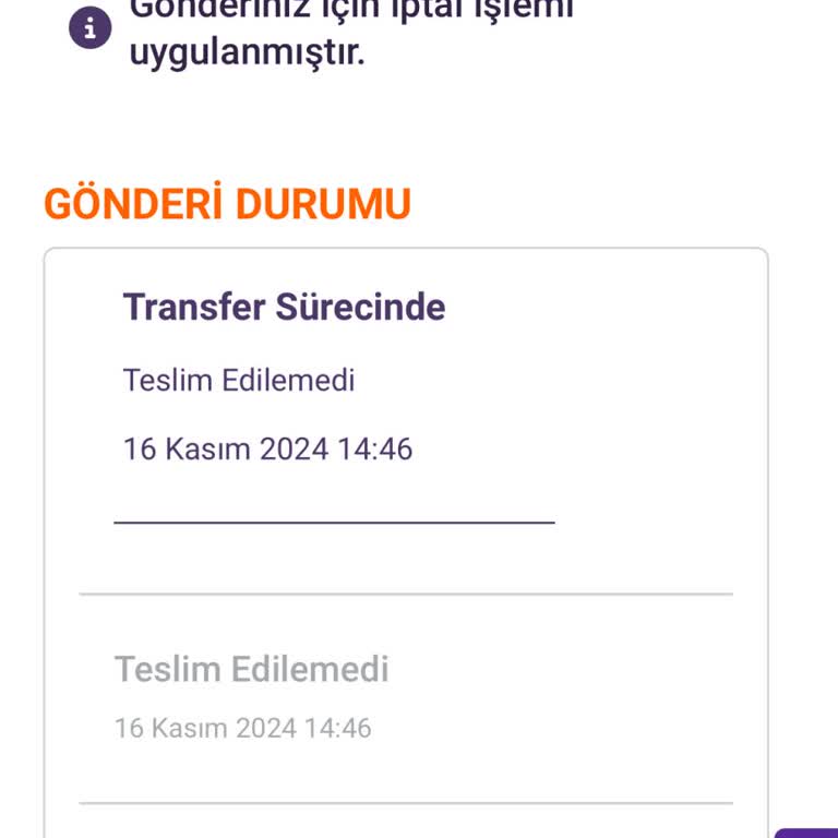 Kargo İptali Ve İletişim Sorunları: Çeyiz Seti Siparişim Neden Teslim Edilmedi?